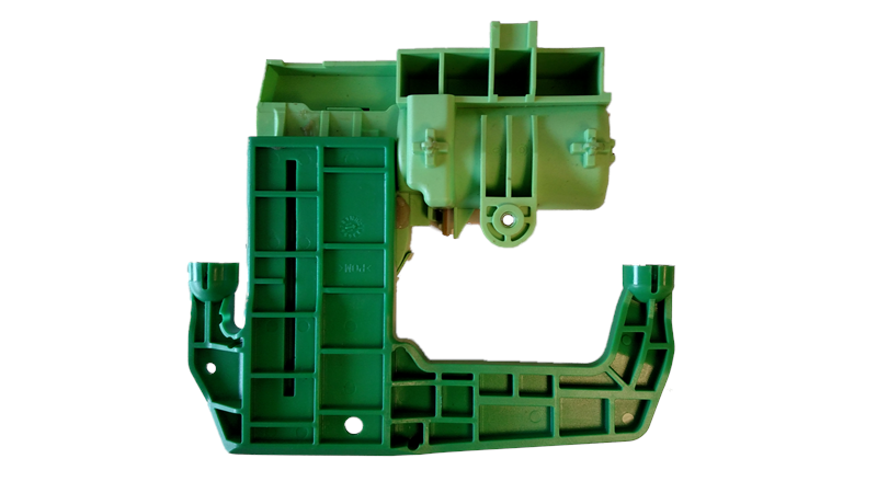 Green plastic Range Rover parts component with Headrest Motor for vehicle seat adjustment