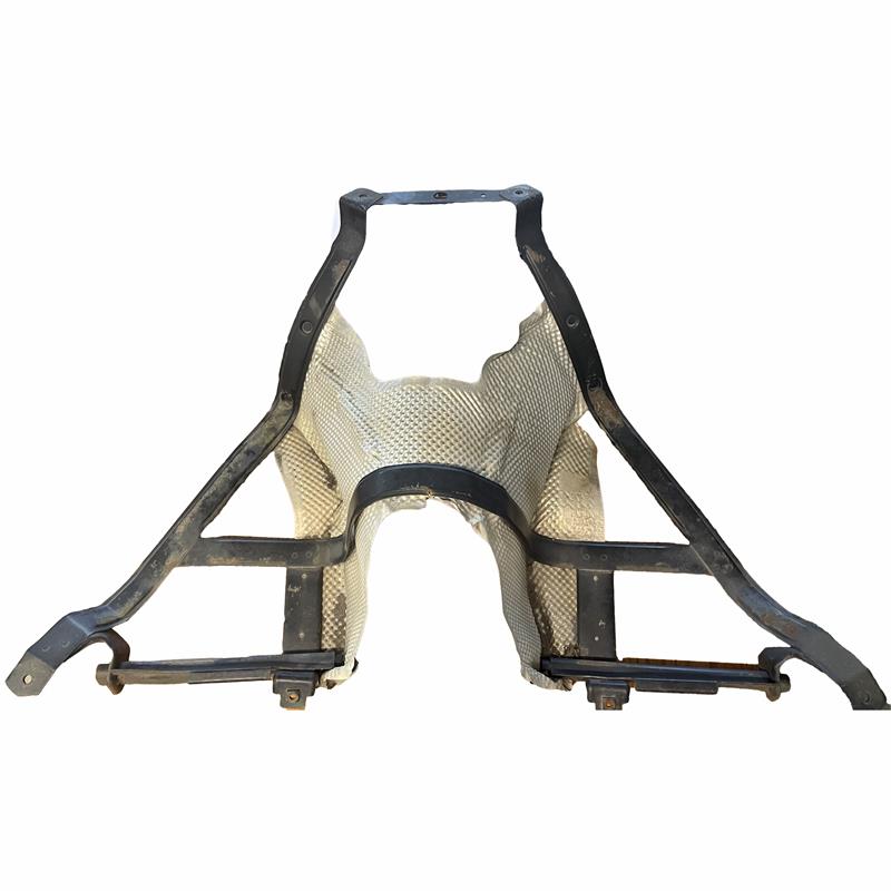 Land Rover LR2 Parts Heat Shield protective metal and mesh component for exhaust system