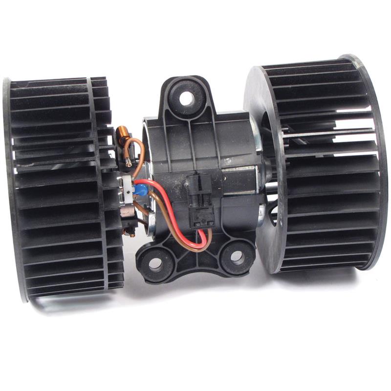 Range Rover HVAC Blower Motor with dual fans for efficient climate control in vehicles