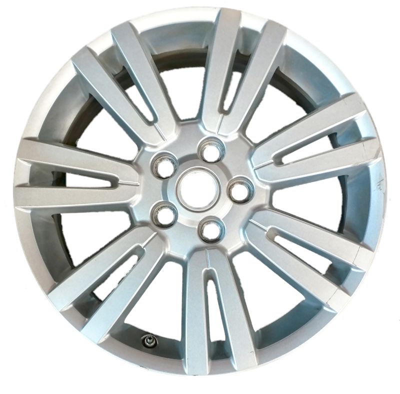Silver LR3 LR4 inch wheel rim part with multi-spoke design for vehicle replacement