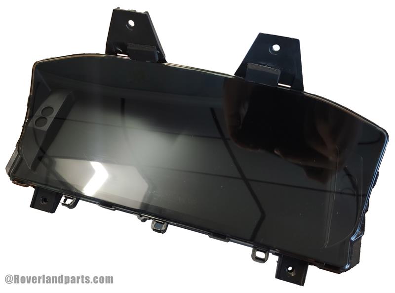 Land Rover Range Rover Parts Instrument Cluster Assembly with clear display cover and mounting brackets