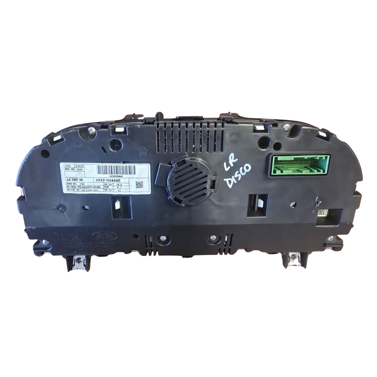 Roverland Parts Instrument Cluster for LR Disco with rear panel and connectors visible