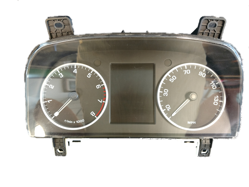 LR3 and LR4 instrument cluster parts featuring speedometer and tachometer gauges