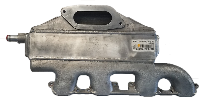 Range Rover Intake Manifold silver metal engine part for improved air flow