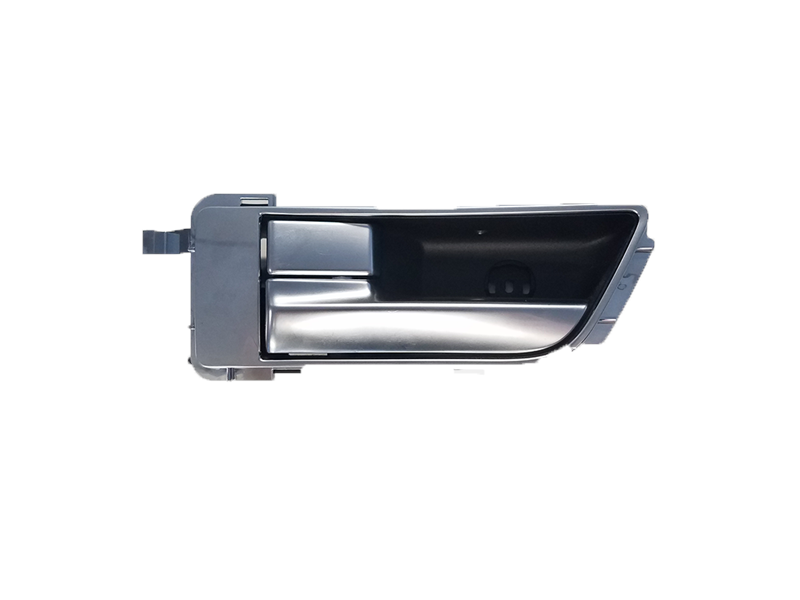 Range Rover Parts Interior Door Handle Assembly in black and silver finish for vehicle door