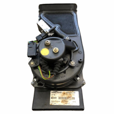 Land Rover Range Rover Part JNB000130 black motor assembly component with wiring and mounting bolts