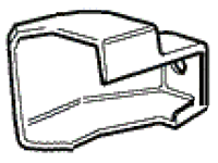 1994-1999 Discovery I Bumper End Cap Rear Left replacement part for Discovery vehicles