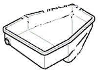 1994-1999 Discovery I transmission pan designed for optimal fluid containment and durability