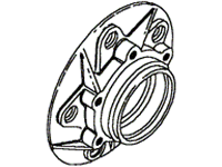 1994 Discovery I rear hub part for Discovery vehicle, detailed technical drawing of hub assembly