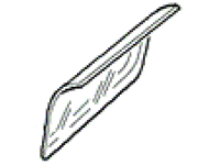 1999-2004 Discovery II Alpine Glass Right side window part for Discovery vehicle