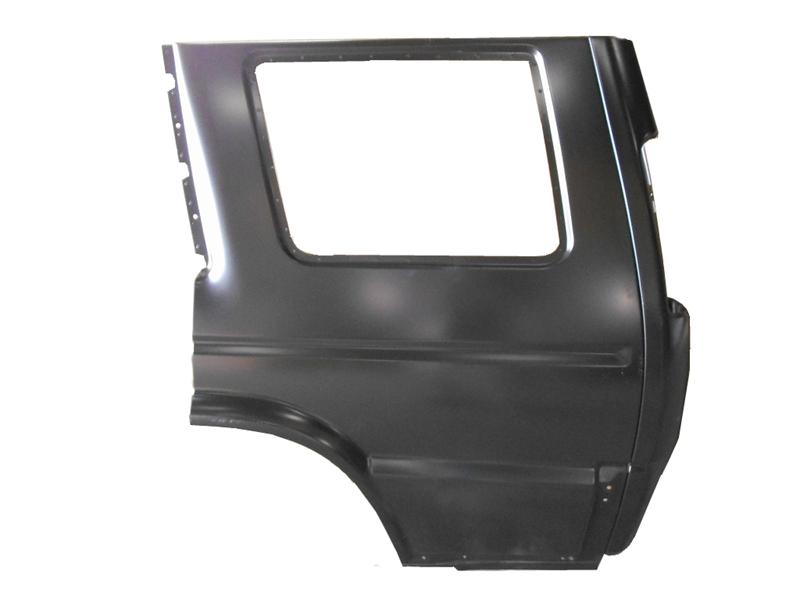 1999-2004 Discovery II left rear quarter panel replacement part in black for Land Rover Discovery