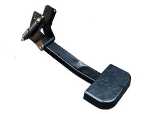 1999-2004 Discovery II Rear Access Step black metal accessory for Discovery vehicles