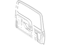 1999-2004 Discovery II Rear End Gate replacement part for Discovery vehicle rear door