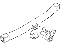 1999 Range Rover trailer hitch heavy-duty steel tow bar part for Range Rover vehicles