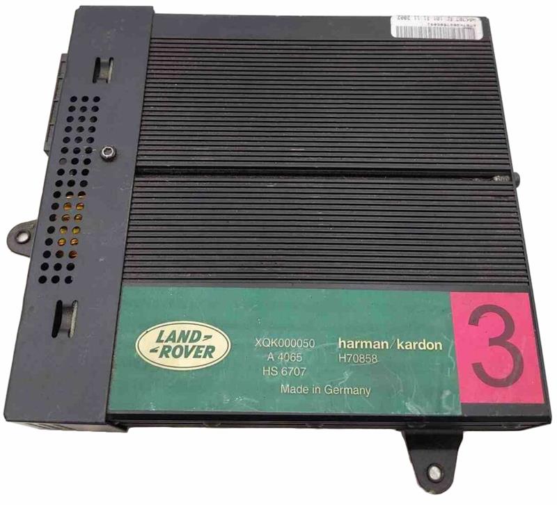 2002-2004 Discovery II Amplifier - XQK000050 Land Rover harmonic cardon black amplifier unit