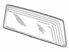 2002-2005 Freelander Rear End Gate Glass replacement part for Freelander vehicles