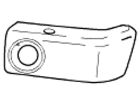 2003-2004 Discovery II bumper end cap replacement part for Discovery vehicle front section