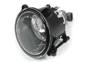 2003 Range Rover fog light OEM clear lens with mounting bracket and electrical connector