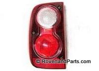 2004-2005 Freelander Tail Light Body - Left with Clear and Red Lamp Sections for Easy Replacement