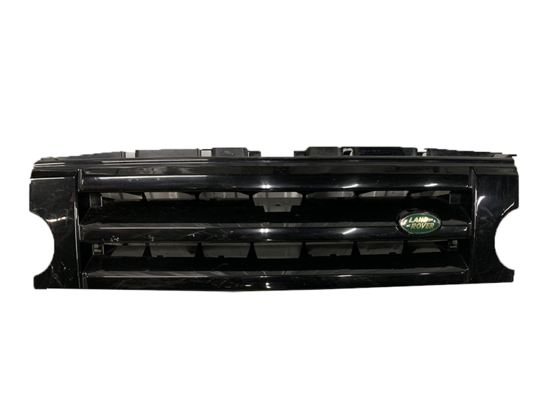 Black front grille for LR3 Land Rover vehicle with Land Rover emblem