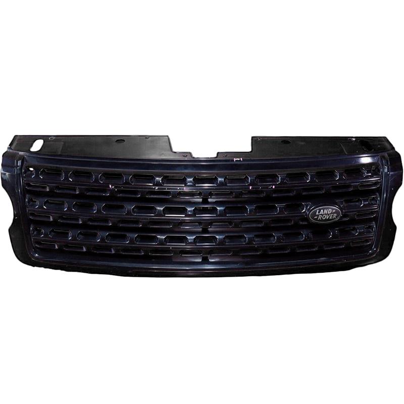 Land Rover Range Rover black front Bumper Grille replacement part with logo