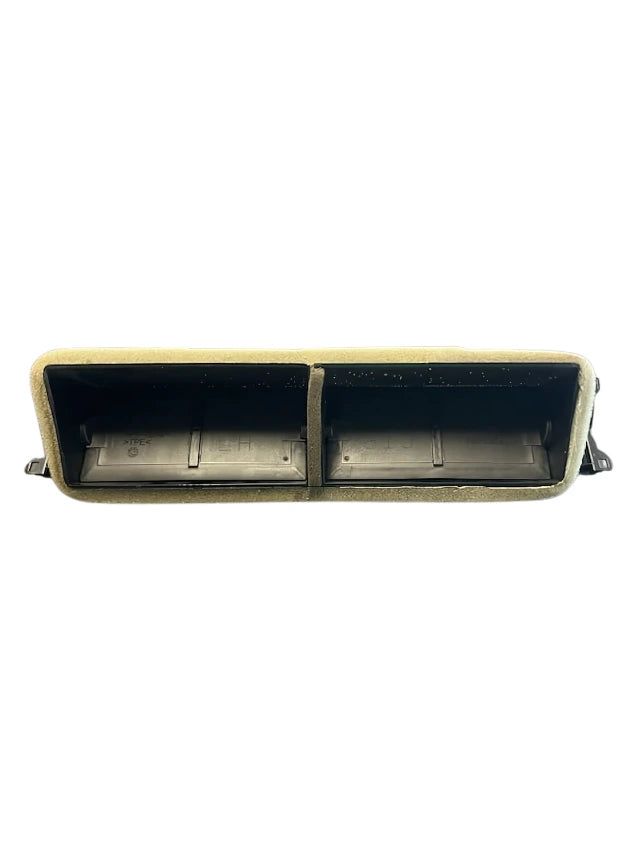 Roverland Parts Center Air Vent metal backing plate with mounting holes and rubber gasket for dashboard