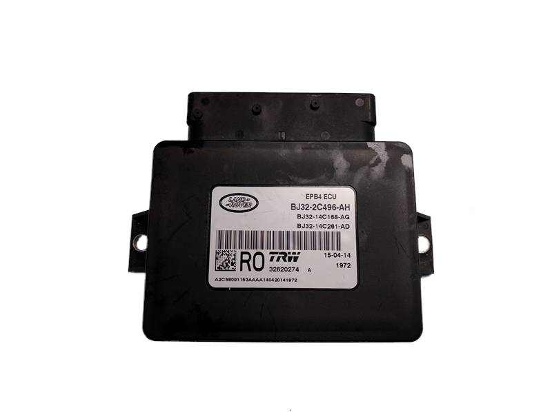 LR2 Parts black Control Module with label and connector for vehicle electronic system