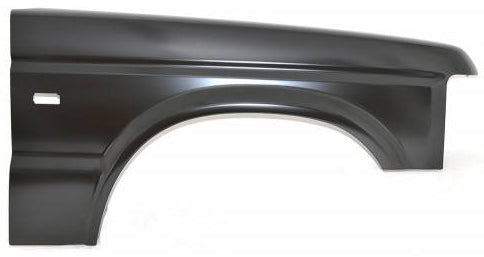 Discovery II front right fender replacement part in black for off-road vehicle repairs