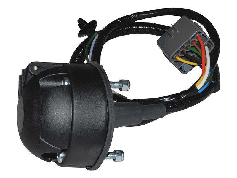 Land Rover Discovery Trailer Harness black electrical wiring and connector for towing