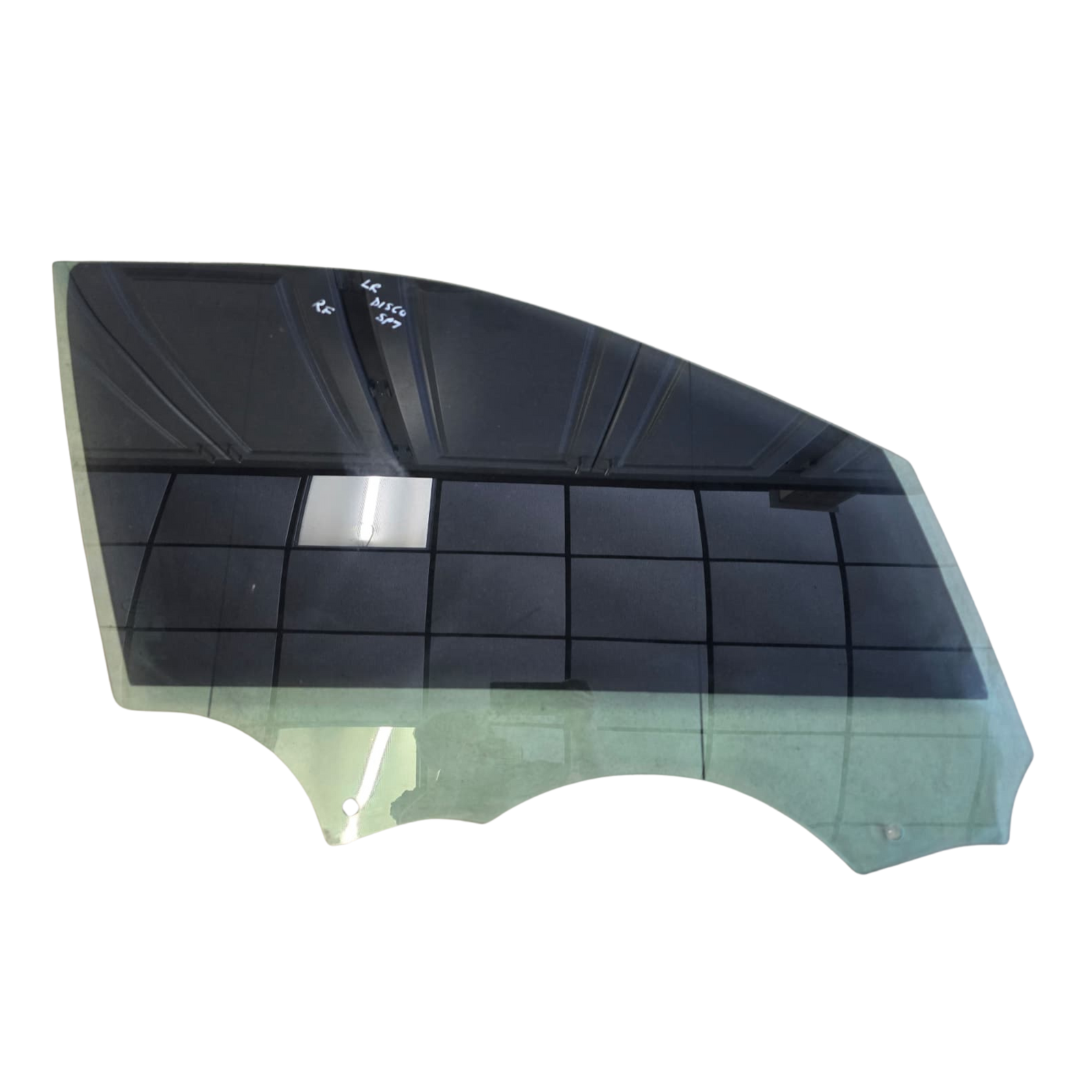 Land Rover sunshade with logo designed to protect interior and door glass from sunlight