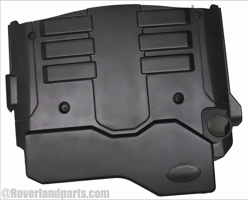 Land Rover LR3 and LR4 black plastic engine cover replacement part