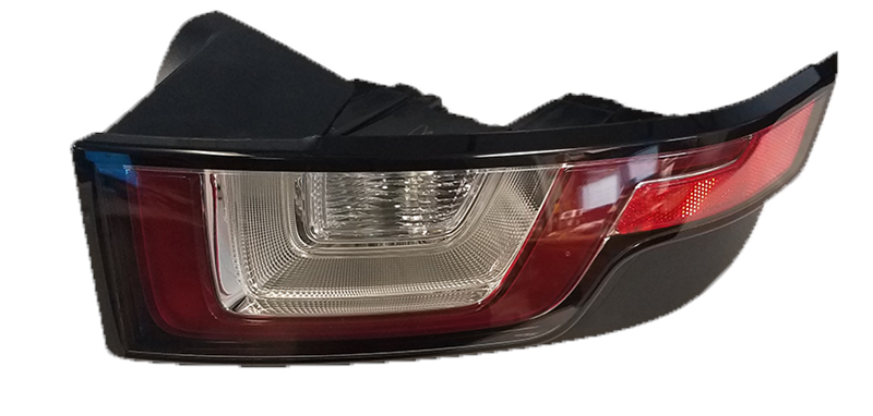 Evoque Tail light assembly with red and clear lens for vehicle rear replacement part