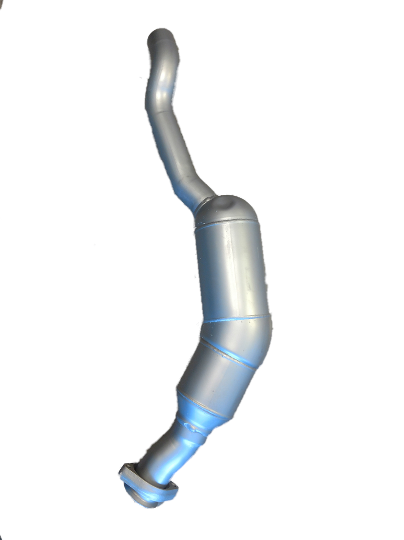 Silver Land Rover LR3 and LR4 exhaust pipe part for vehicle exhaust system replacement