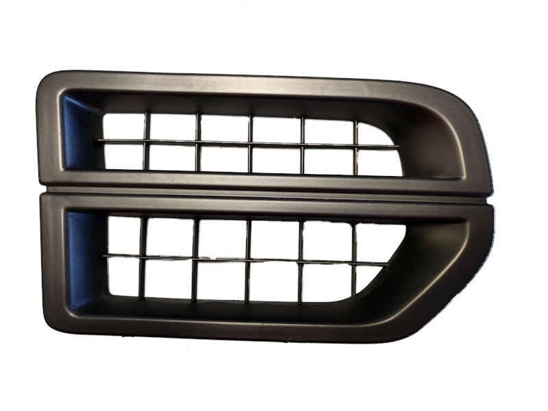 Black plastic grille vent LR3 LR4 parts for Land Rover vehicles replacement accessory