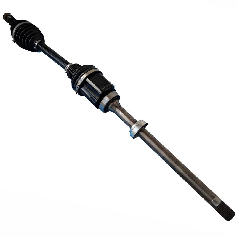Land Rover Evoque parts front axle shaft assembly with protective boots and splined end
