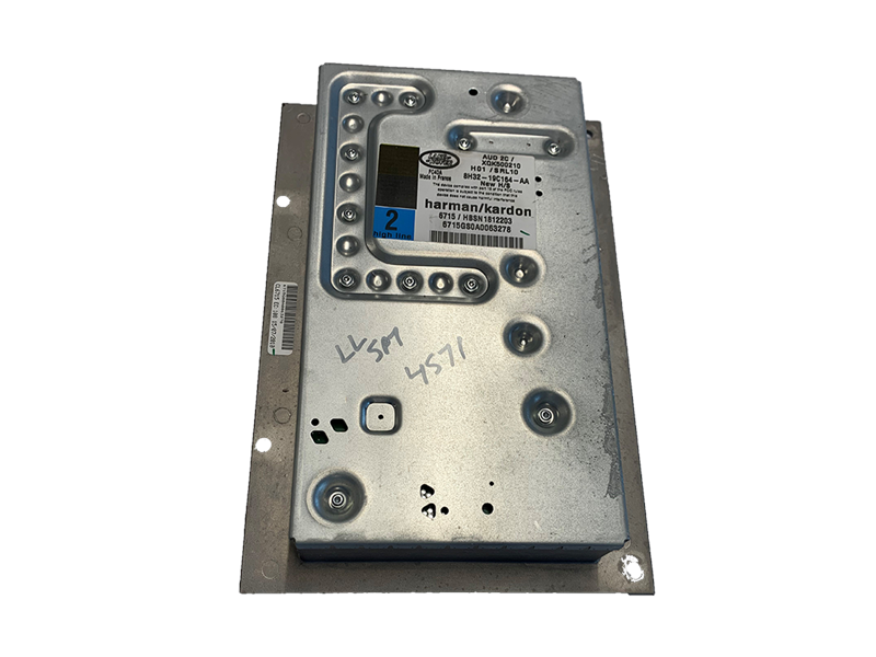 Land Rover Range Rover LR3 LR4 audio amplifier part by Harman Kardon metal casing