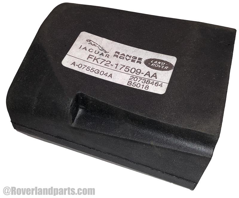 Land Rover Discovery Sport Parts black plastic component with label for Headlight Assembly