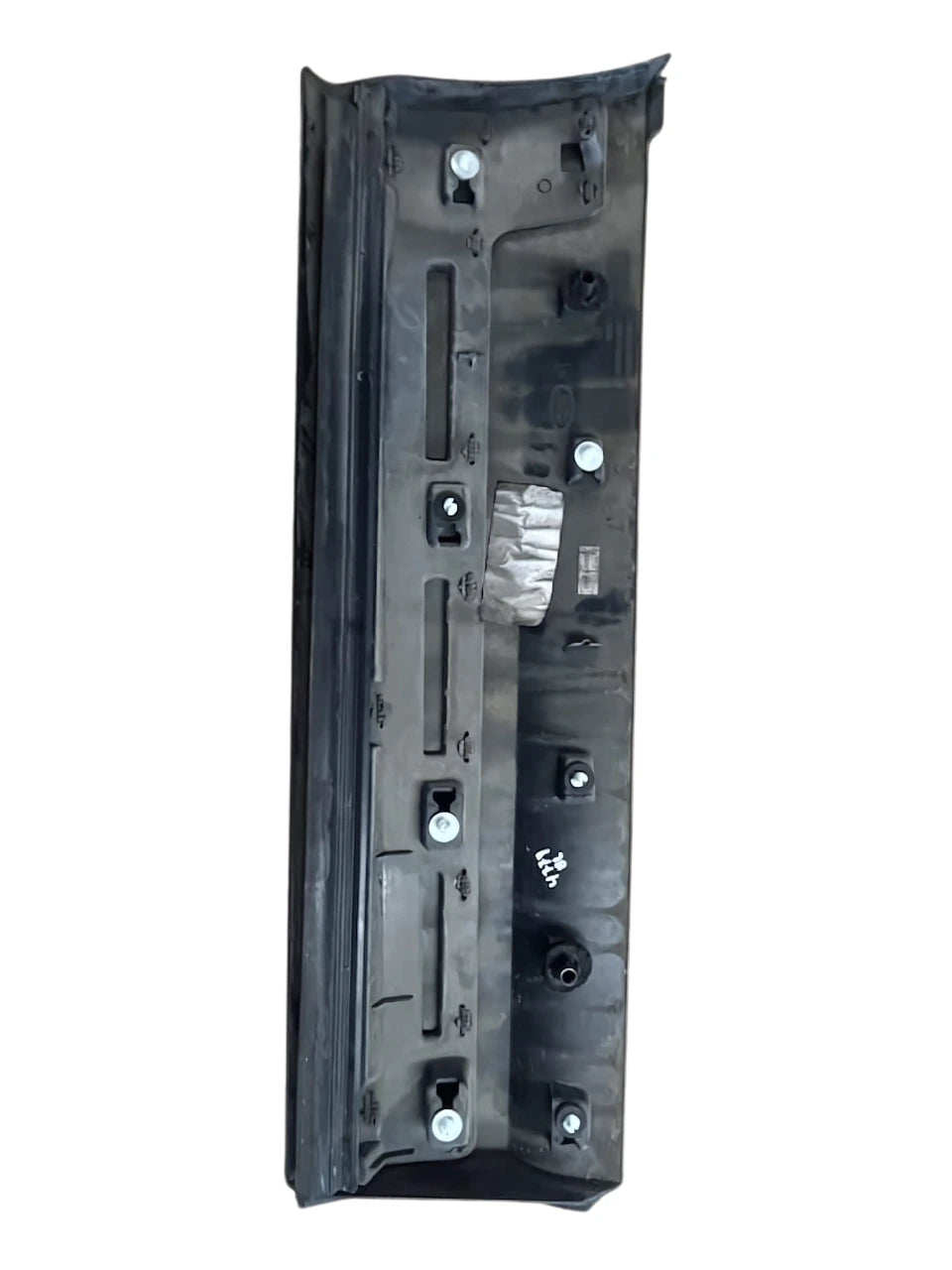 Roverland Parts Left Lower Door Molding for Range Rover with mounting points and black finish