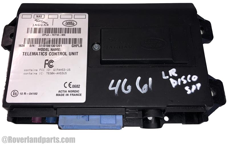 Land Rover Velar Parts Mobile Phone Control Module Telemetrics Control Unit black rectangular device