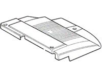Range Rover Battery Cover replacement part designed for secure battery protection