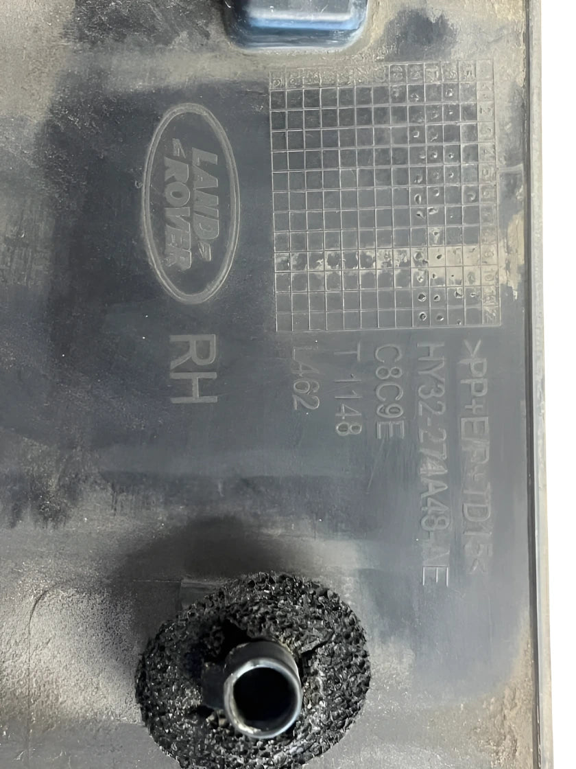 Roverland Parts Range Rover Right Lower Door black plastic component with Land Rover logo