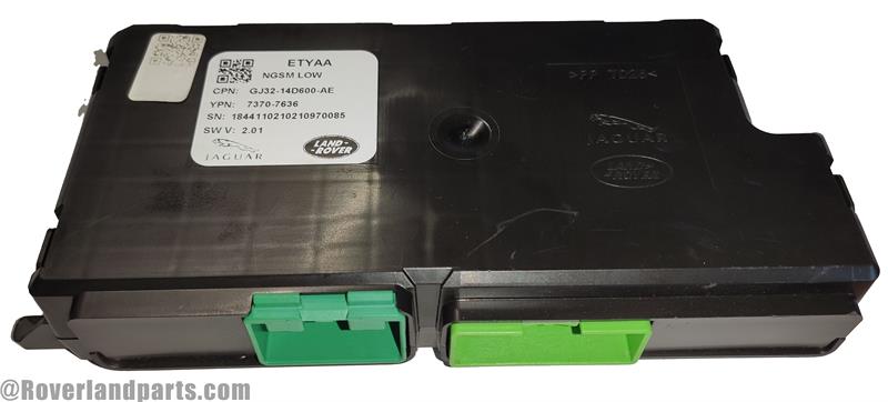 Land Rover Discovery Sport Seat Memory Control Module with green connectors for seat adjustment