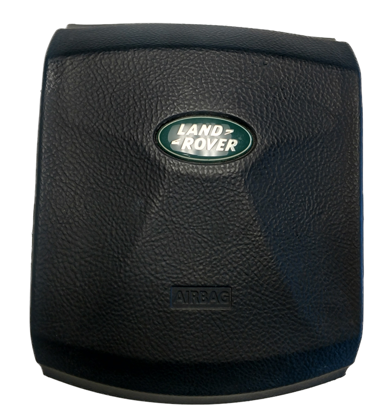 Land Rover LR3 LR4 Steering Wheel Airbag with black textured cover and logo emblem