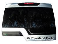 LR3 Land Rover rear window glass with brake light and black tint replacement part
