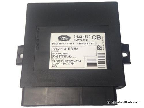 Range Rover Tire Pressure control module black ECU unit with label and barcode
