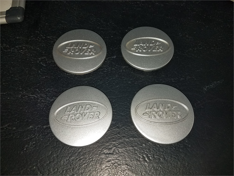 Discovery Parts Land Rover silver Center Cap set of four for vehicle wheel hubs