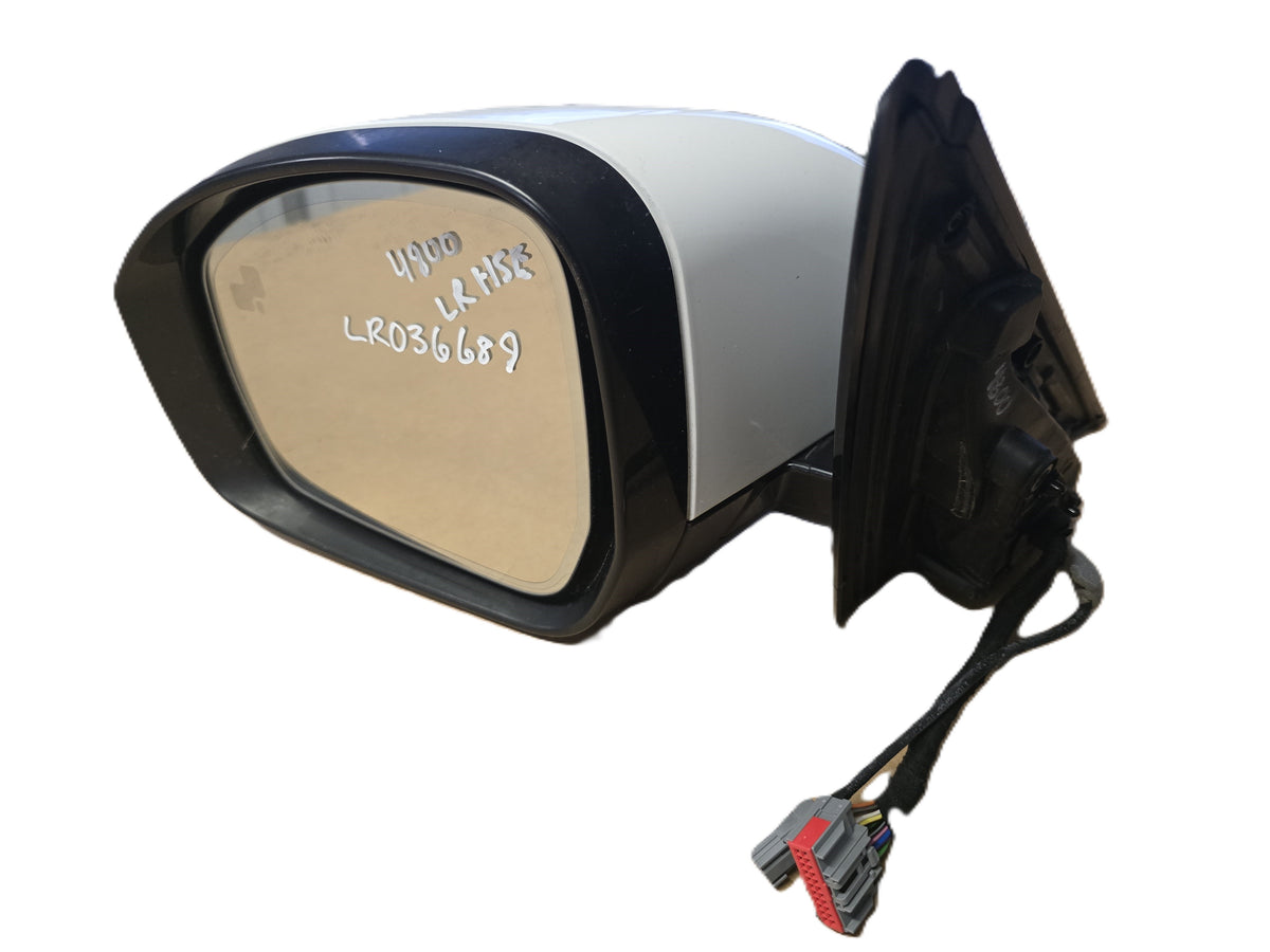 Left Door Mirror for Roverland Parts with wiring harness and reflective surface
