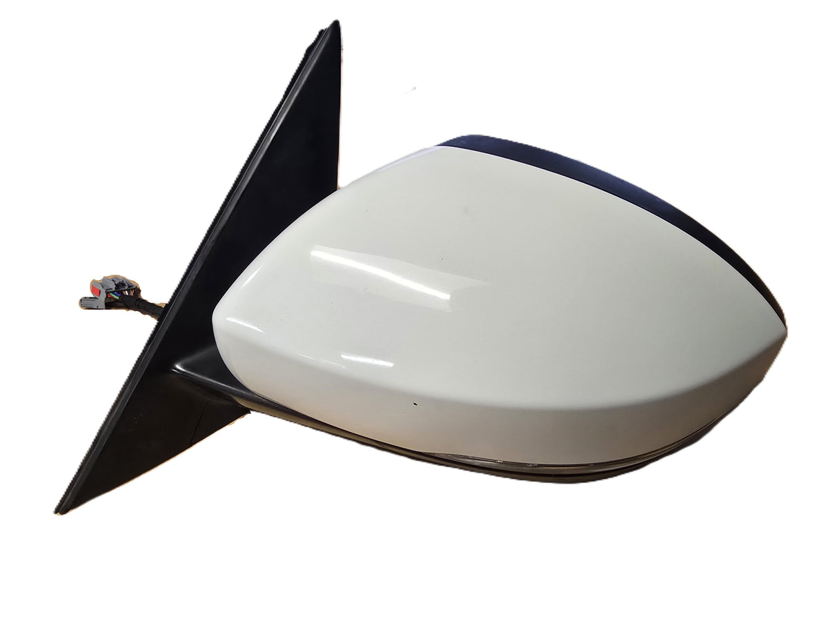 Roverland Parts Left Door Mirror in White for Vehicle Replacement and Repair