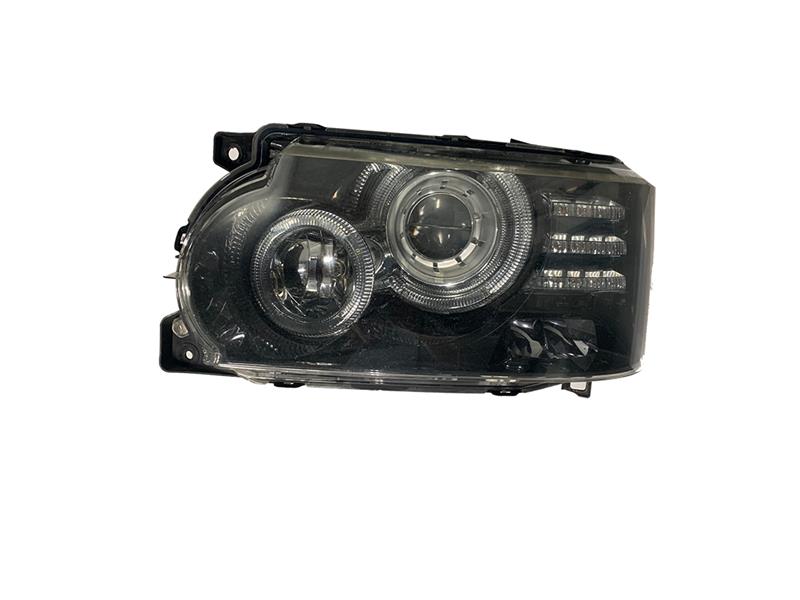Range Rover parts left headlight with dual projector lenses and LED detailing