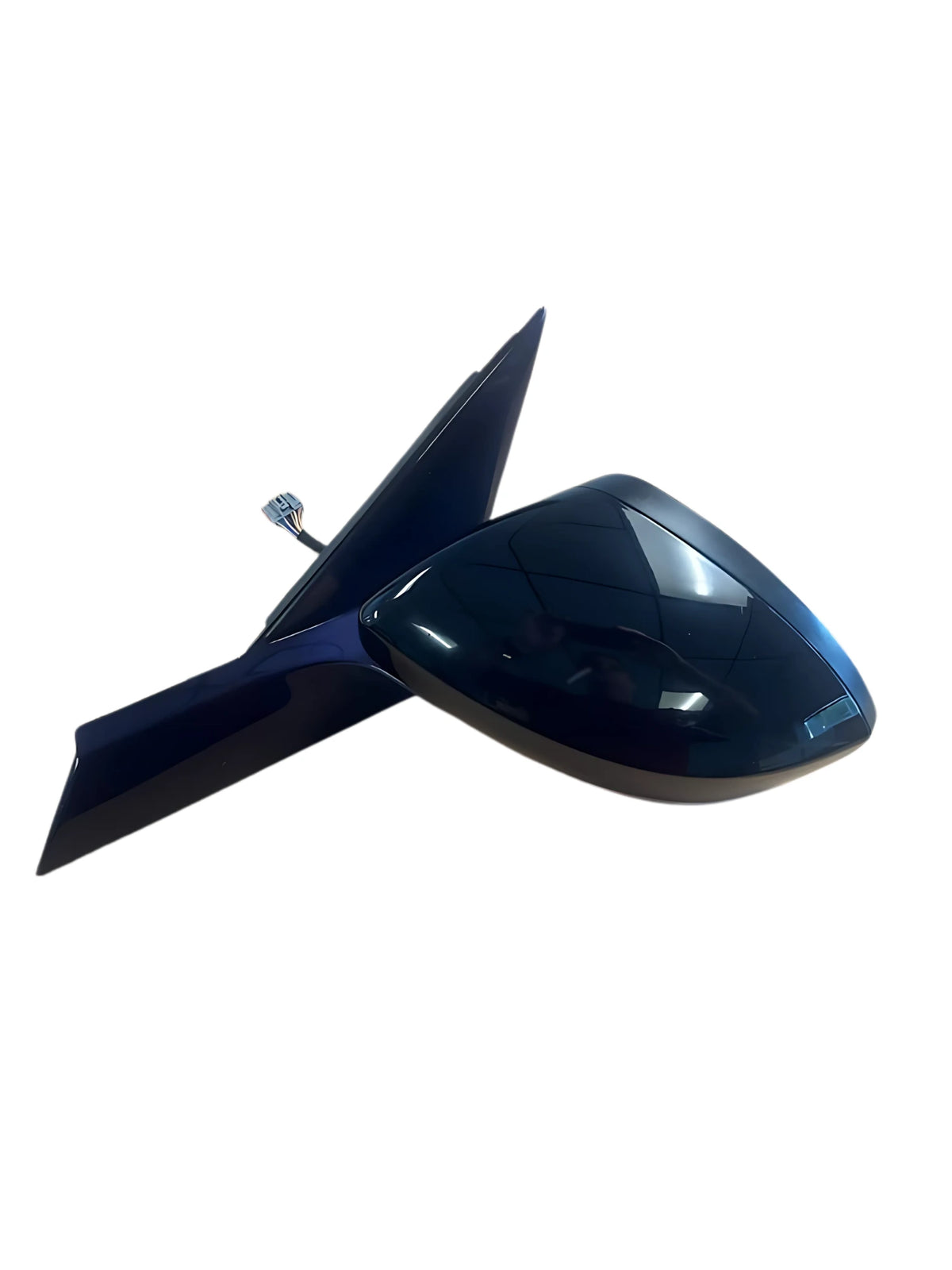 Roverland Parts Range Rover Left Side Mirror in black with wiring harness for replacement